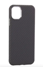 Чехол-накладка K-Doo Kevlar Case для iPhone 13 Pro карбоновый (черно-серый в полоску)