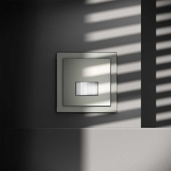 Датчик движения встраиваемый Voltum S70, (сталь) VLS070505