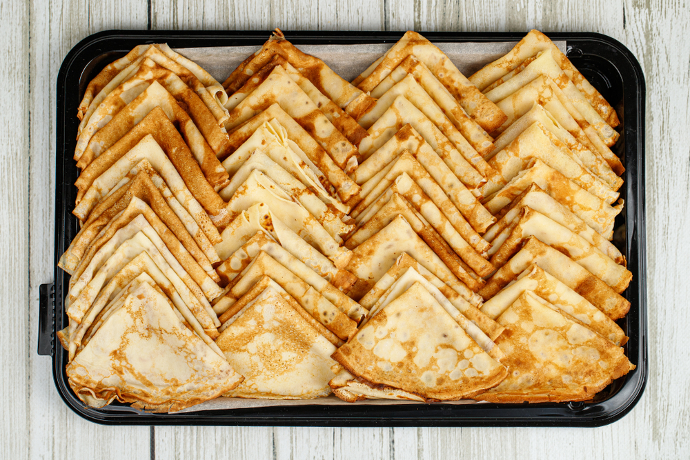 Платтер 40 блинчиков без начинки