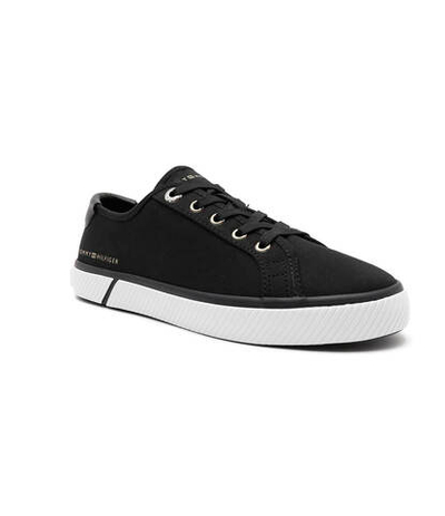 Кеды LACE UP VULC SNEAKER BL Tommy Hilfiger - черный(FW0FW07248)