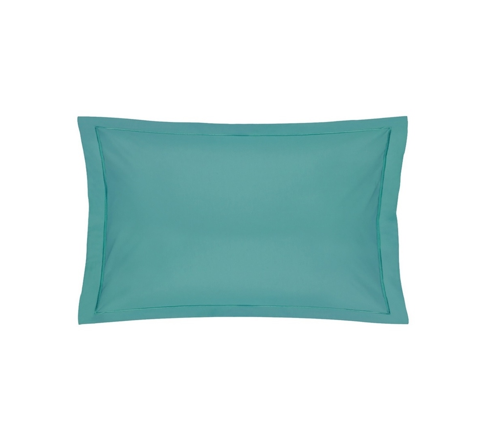 Наволочка 50х75 celadon Blanc des Vosges 50x73 Бирюзовый