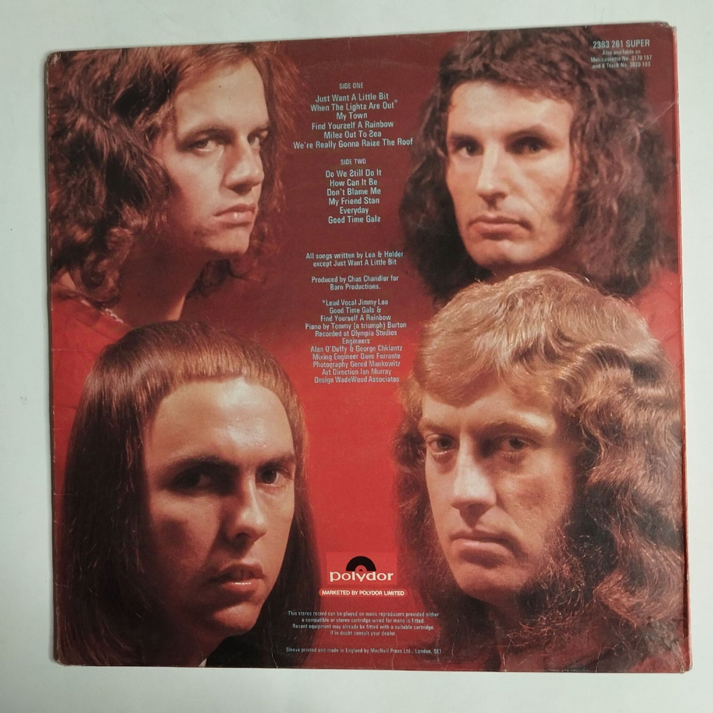 Винтажная виниловая пластинка LP Slade Old New Borrowed And Blue (UK 1974) Just Want A Little Bit