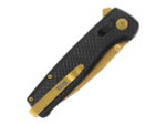 Нож складной SOG Terminus XR LTE Carbon + Gold, сталь Cryo CPM S35VN, рукоять G10 + Carbon Fiber, 62г