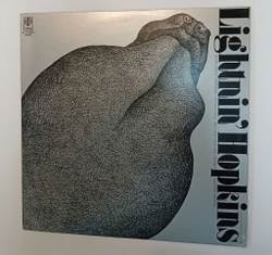 Винтажная виниловая пластинка LP Lightnin Hopkins Bad Luck And Trouble (Japan 1976)