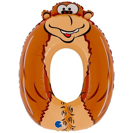 Г ЦИФРА 0 36" Обезьяна