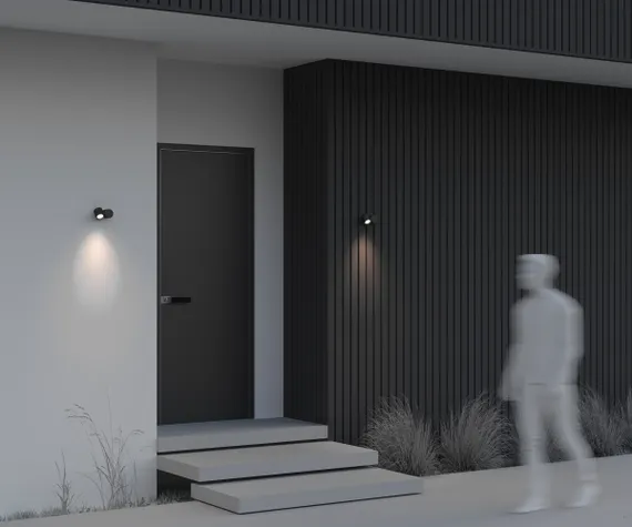 Настенный светильник (бра) Уолл Стрит / Wall Street GU10х1 50Вт IP 54 Outdoor o010wl-01b