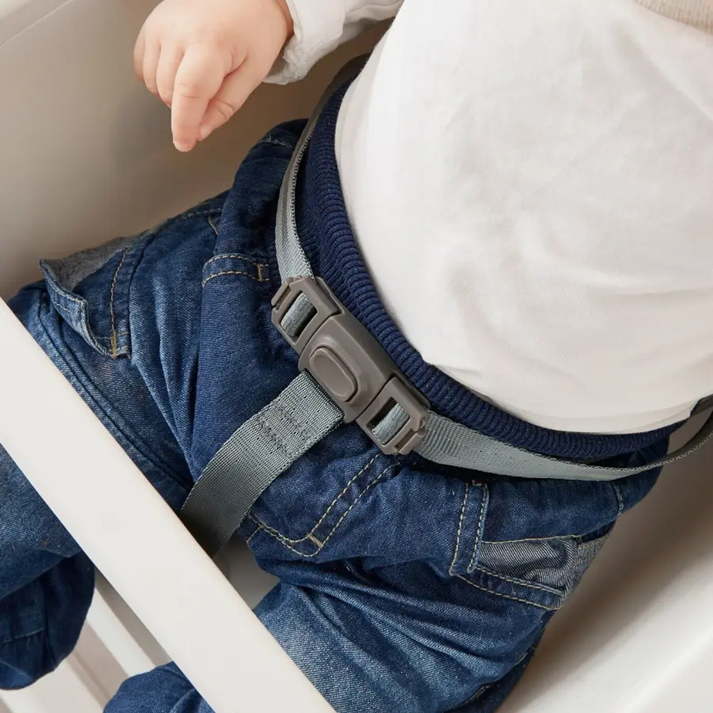 Стульчик для кормления - IKEA LANGUR/ЛАНГУР ИКЕА, 87х56 см,  белый