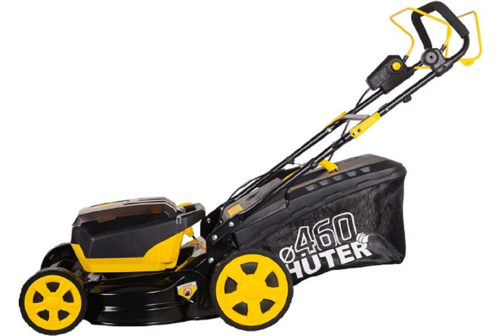 Газонокосилка аккумуляторная Huter CLM-460 PRO (самоходная, с АКБ 4 А/ч и З.У. в комплекте)