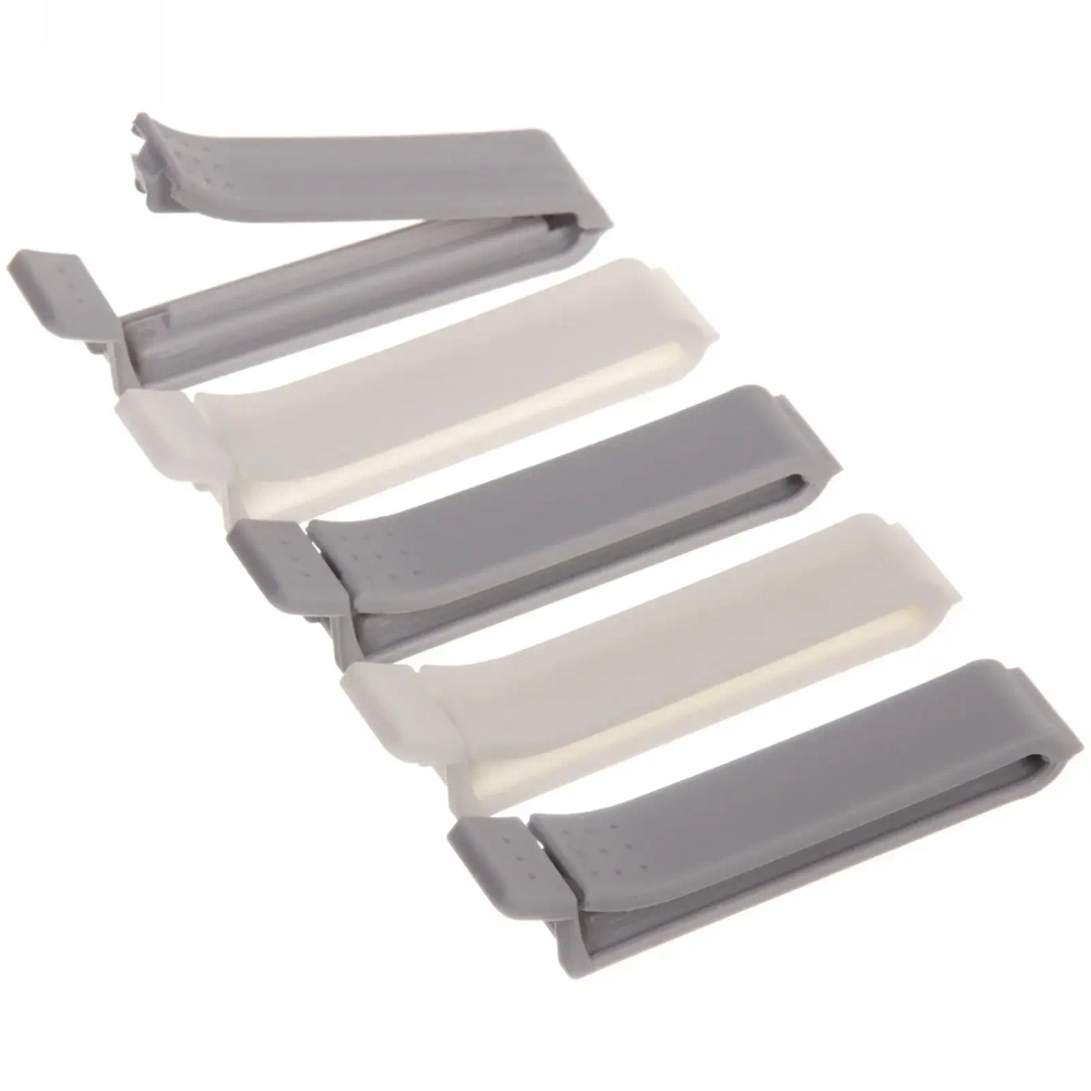 Зажим для пакета 8см «Волна» 5шт