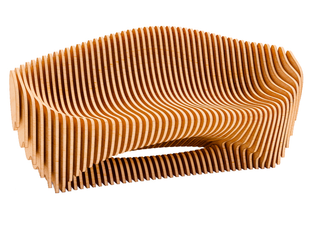 Параметрическая скамейка SKP-18