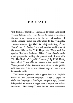 A simplified grammar of the Gujarati language | W.S. Tisdall