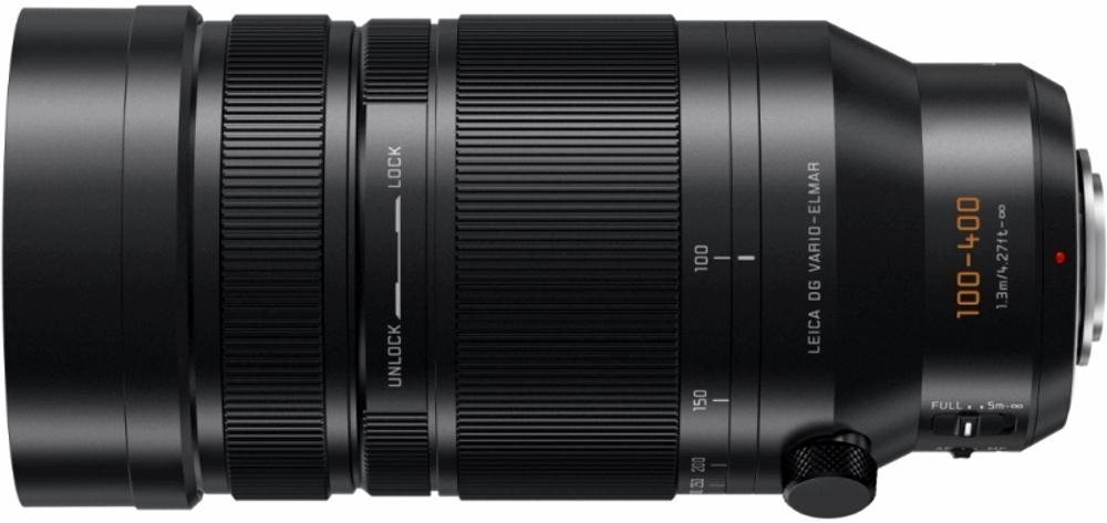 Объектив Panasonic Vario-Elmar 100-400mm f/4.0-6.3 Asph DG (H-RS100400), черный