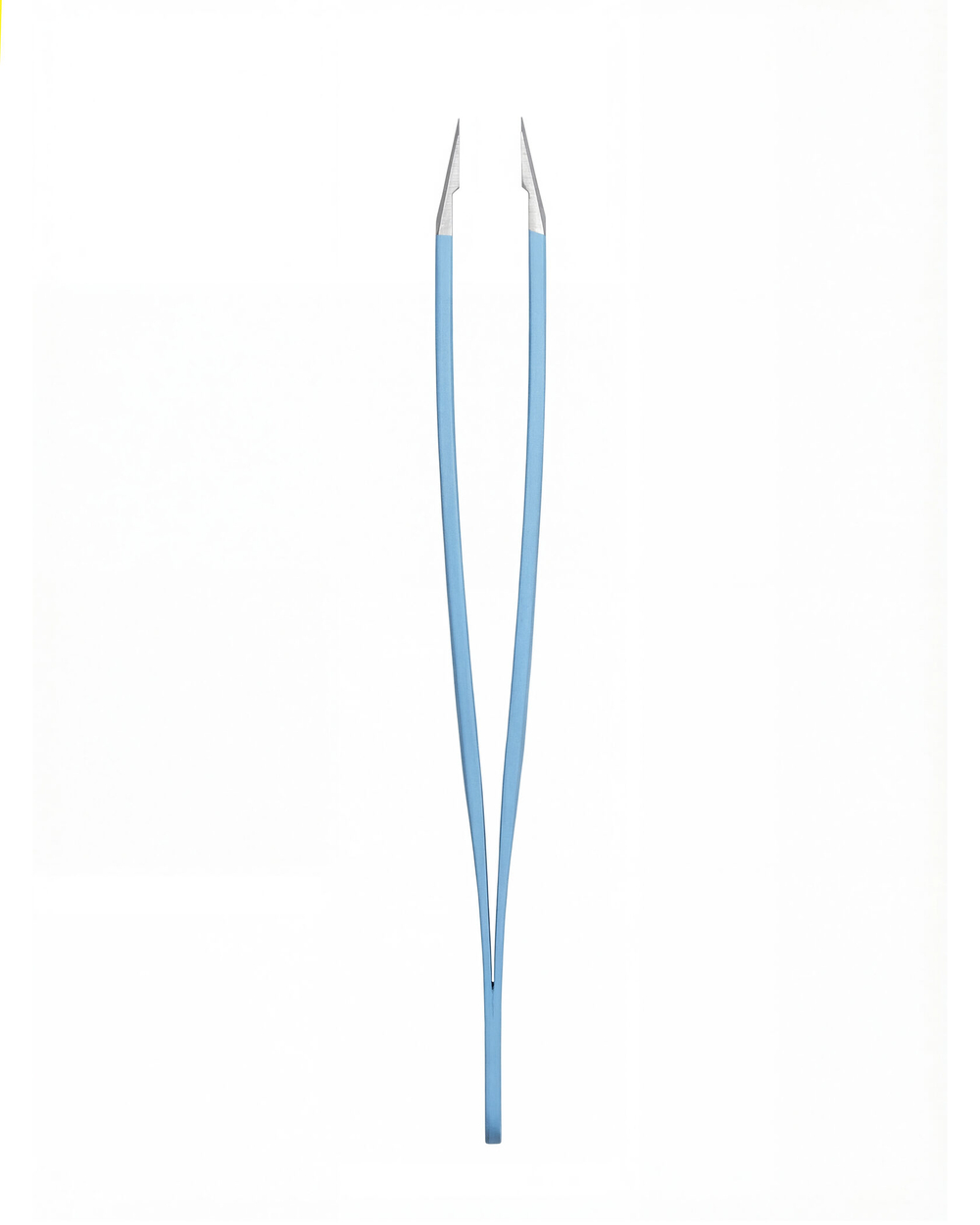 Пинцет для бровей FreiAVIVER голубой (ручная заточка)