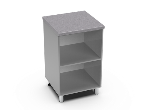 Кухня Корпус 6Р (белый/без столешницы) ТЭКС