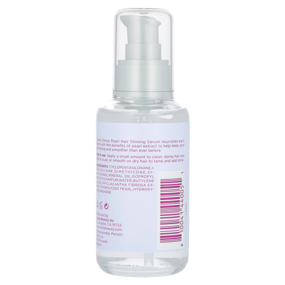 Luseta Beauty, Glossy Pearl, сыворотка для сияния волос, для всех типов волос, 100 мл (3,38 жидк. унции)