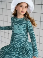 Платье для девочки с длинным рукавом