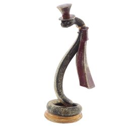 GAEM Фигурка декоративная "Змея", L13 W16 H35 см