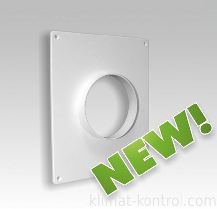 Площадка торцевая пластиковая 150 180х250 фланец D150 150ПТП ERA new title=