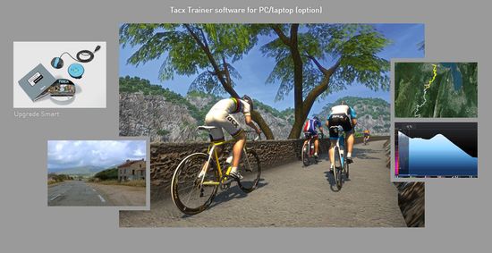 Велостанок Tacx Flux S Smart T2900S , прямой привод