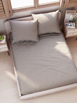 Постельное белье поплин Сказка "Анна (компаньон)" 1,5-сп Наволочка 50х70 см 1 шт Простынь 150x215 см Пододеяльник 145x215 см