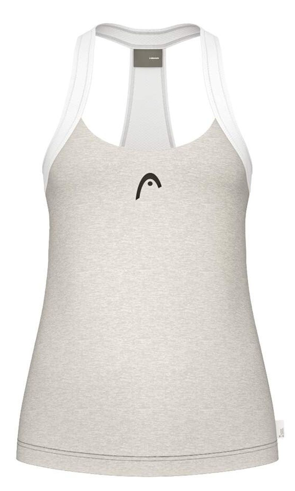 Топ теннисный Head Play Tech Tank - willow grey