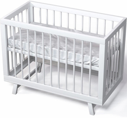 Кроватка детская Lillaland Lilla Aria белый