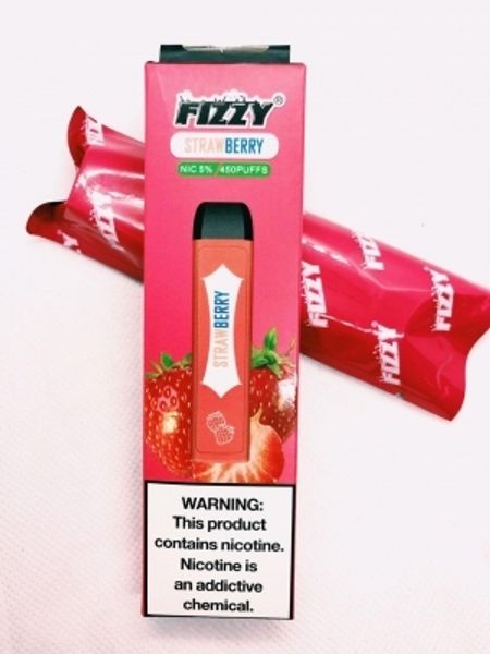 Купить Одноразовый Pod Fizzy - Strawberry (450 puffs)