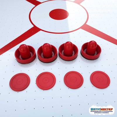 Семейный аэрохоккей «Четвёрка» на 4 игрока, 120×120×79 см