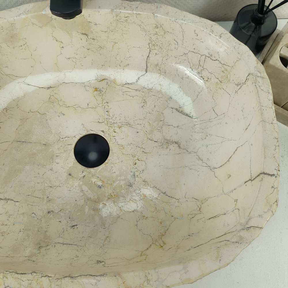 Раковина из мрамора Erozy Cream EM-65029 60*46*15 0877