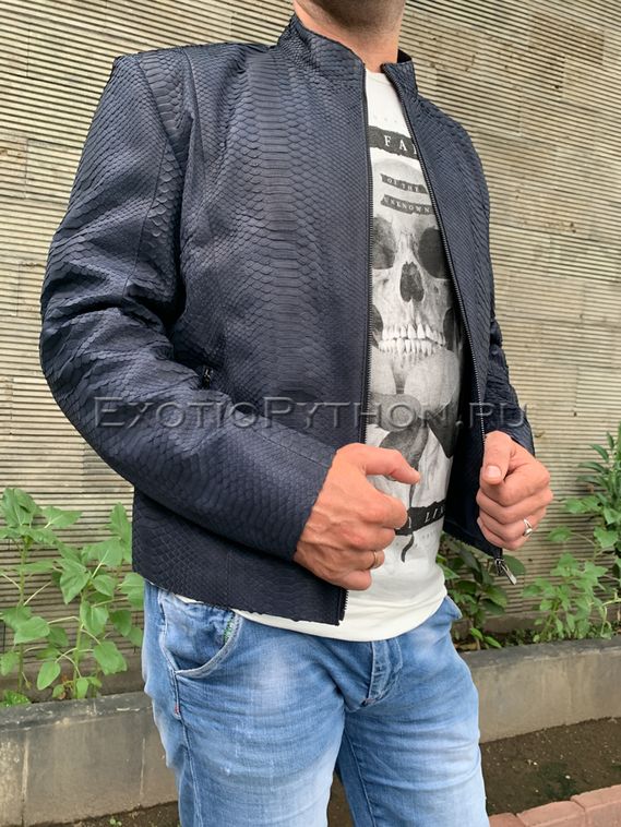 Куртка из кожи питона JT-76