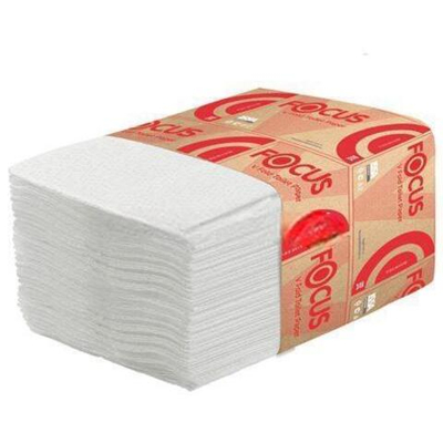 Туалетная бумага для диспенсеров V-слож. 2сл.250л. Focus (1/30 шт.) 5049979