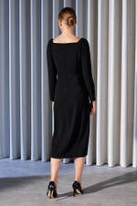 51495 Платье женское (черный)