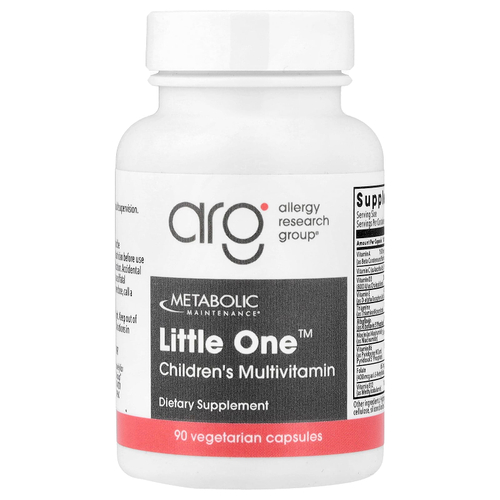 Metabolic Maintenance, Little One™, мультивитамины для детей, 90 вегетарианских капсул