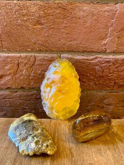 Мыло Янтарное Шишка с натуральным янтарем AmberNat