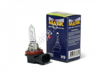 Автолампа H9 12V 65W Маяк Standard 52920