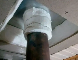 Противопожарная ткань/вата Суперсил 1000х610х25