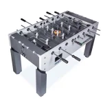 Игровой стол - футбол «Nine Star Iron Men ITSF Grey» (144х75,5х90)