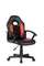 Кресло детское компьютерное CHAIRMAN CH111 экокожа, черно-красный