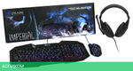 Набор периферии Oklick HS-HKM100G черный