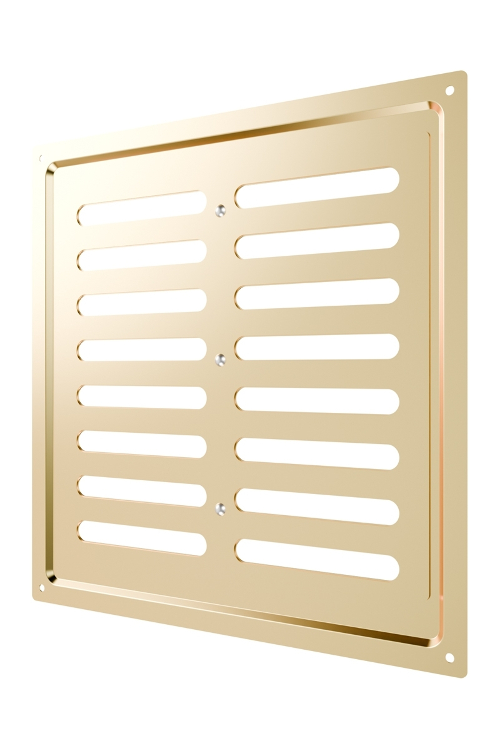 Решетка вентиляционная MER регулируемая 250х250 окраш.сталь Gold ERA