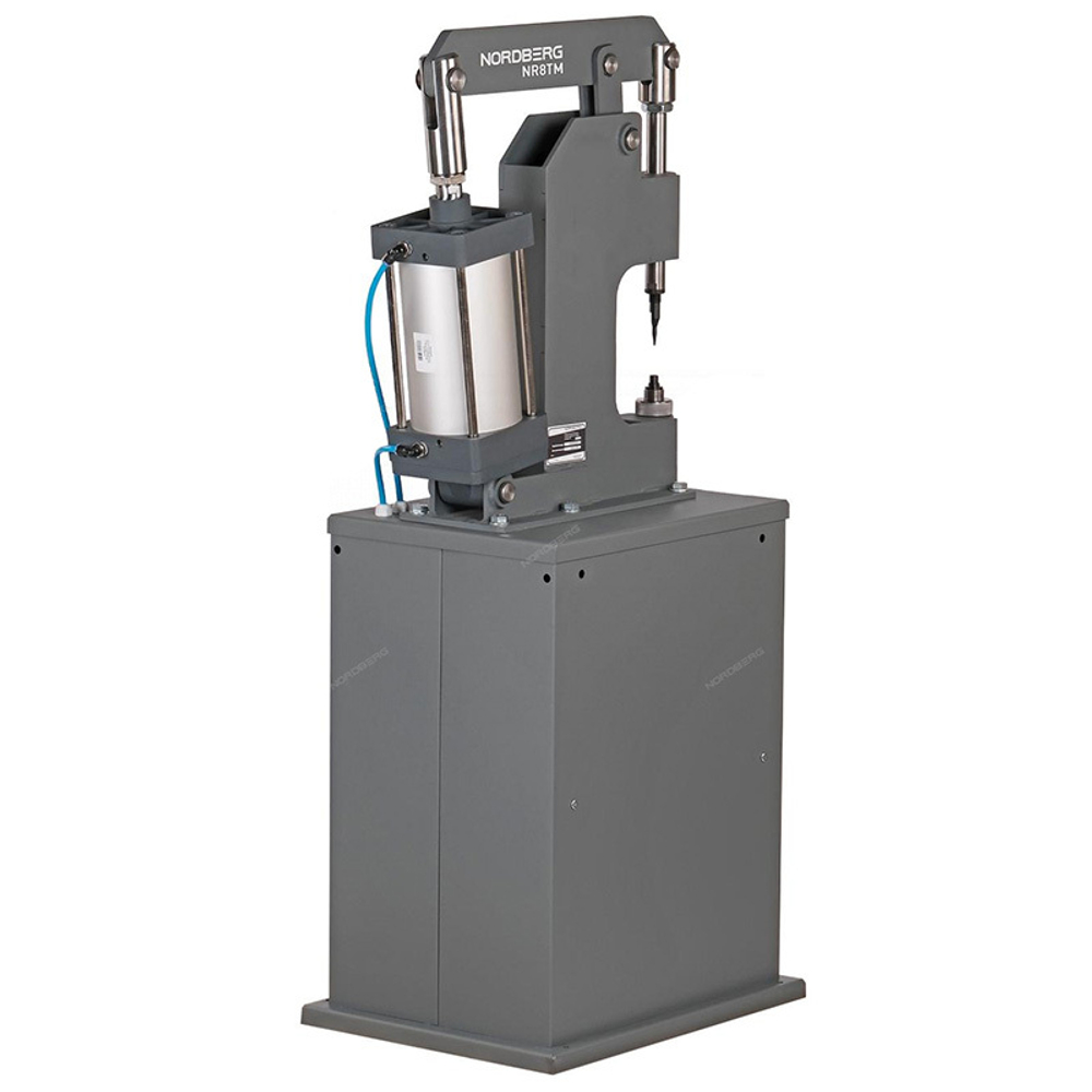 NORDBERG (NR8TM) Пневматический станок для заклепки тормозных колодок, цилиндр 160, с тумбой