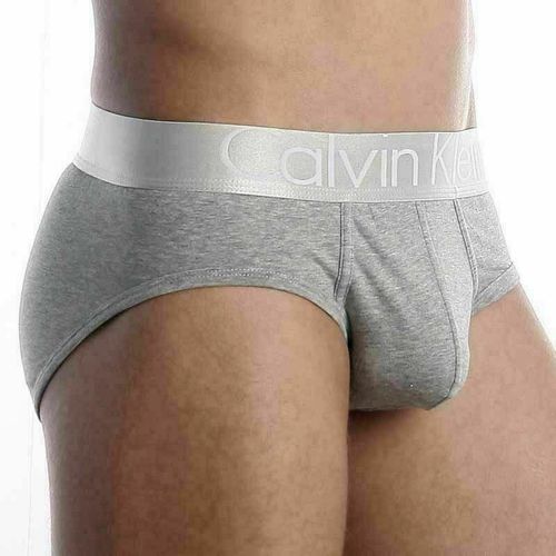 Мужские брифы серые из модала Calvin Klein MODAL brief GREY