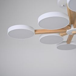 Потолочная Люстра Turna L8 White By Imperiumloft