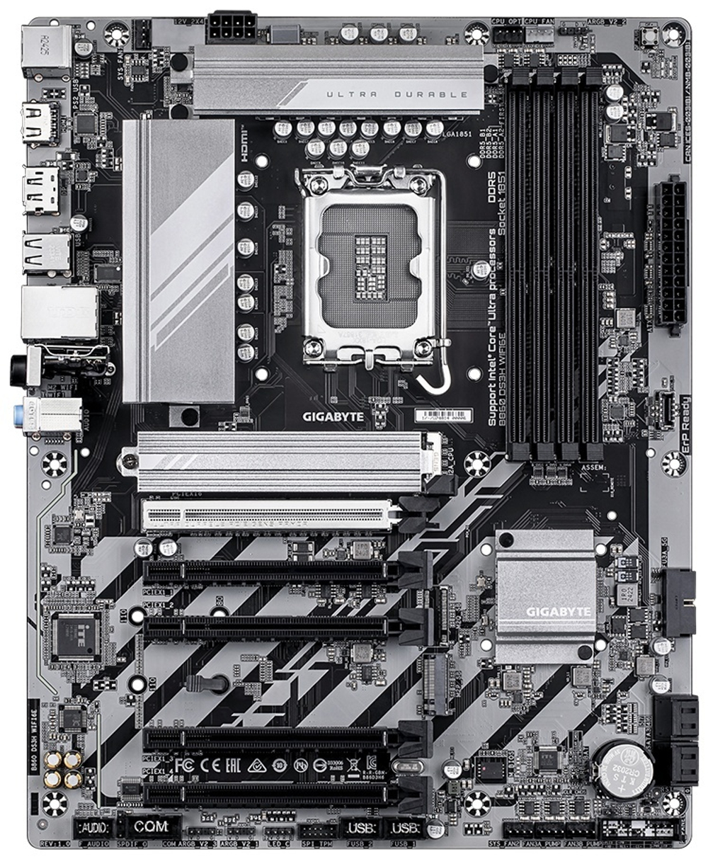 Материнская плата GIGABYTE B860 DS3H WIFI6E