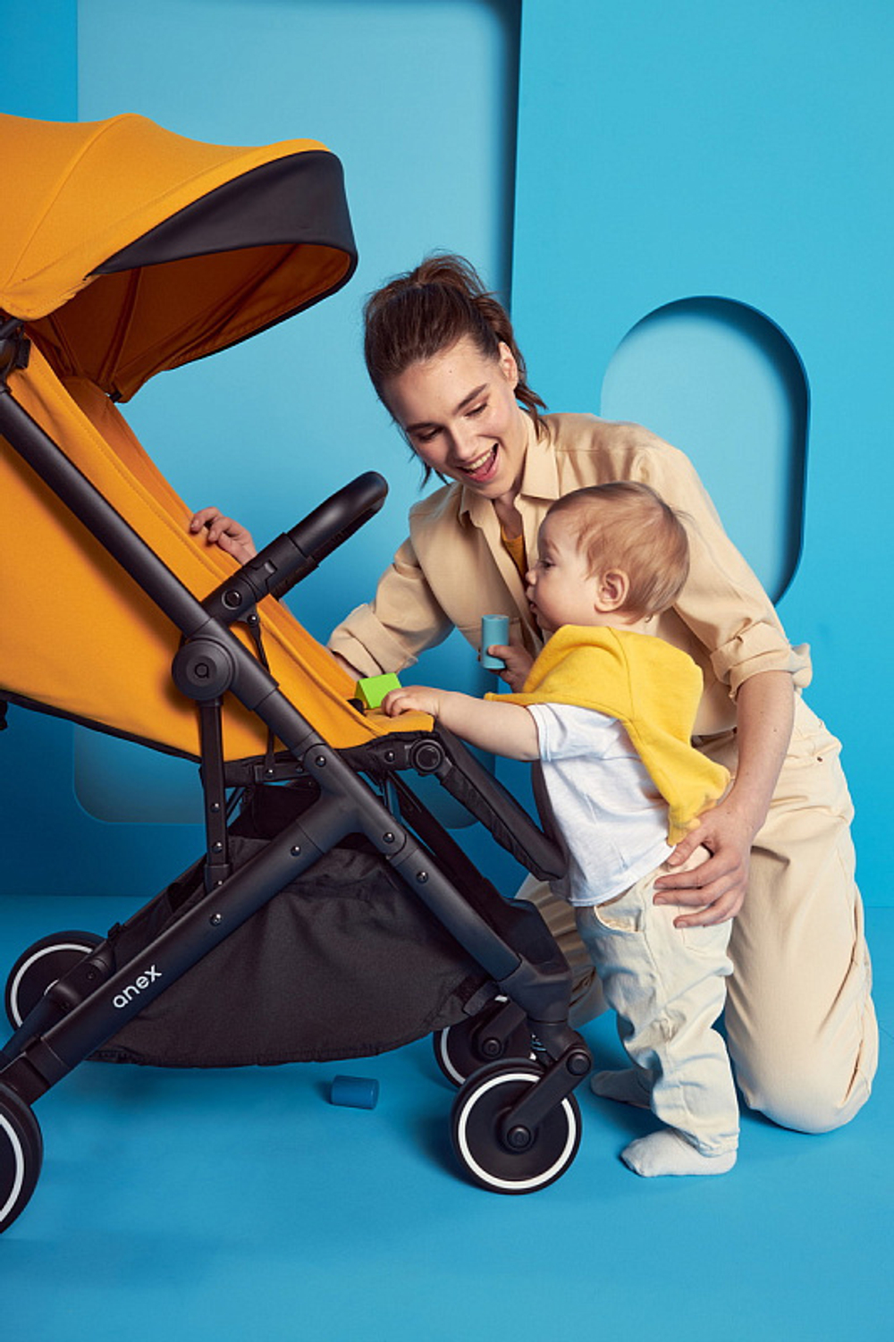 Детская прогулочная коляска Anex AIR-X Ax-04/L yellow