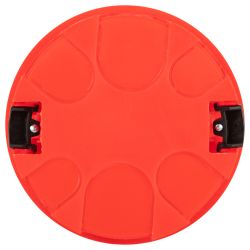 Распаячная коробка ЭРА KRP-80-40 скрытой установки красно-белая 80х40мм для полых стен крышка IP20