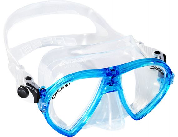 Набор для снорклинга Cressi Ocean Bag (Маска Estrella + Трубка Gamma + Сумка) аквамарин