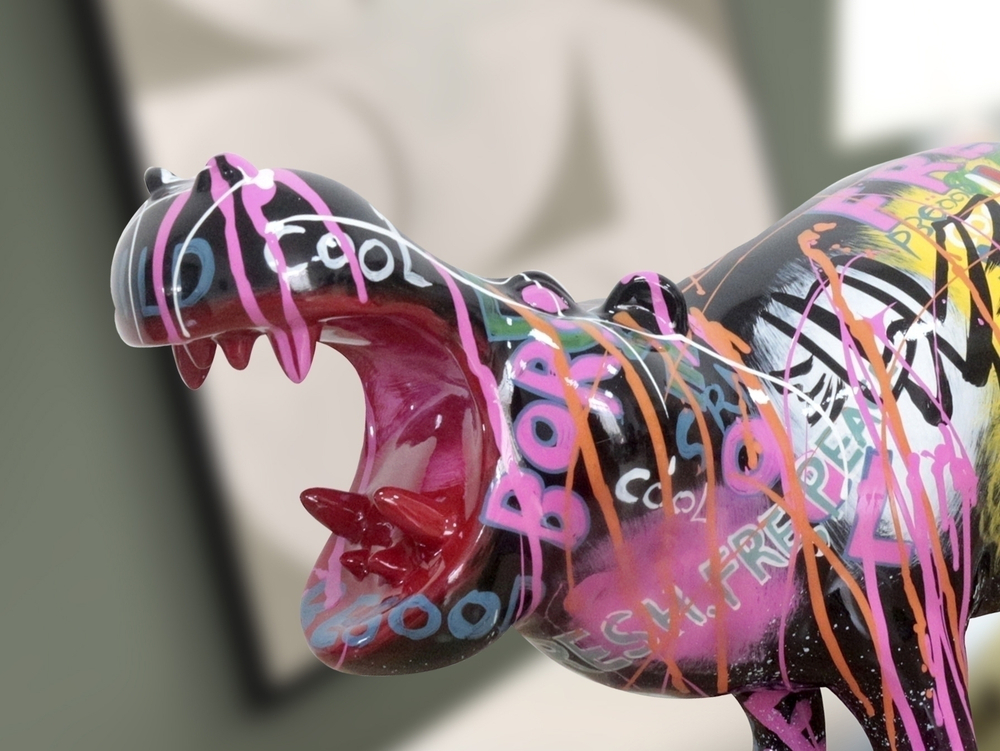 Фигурка бегемота GRAFITI