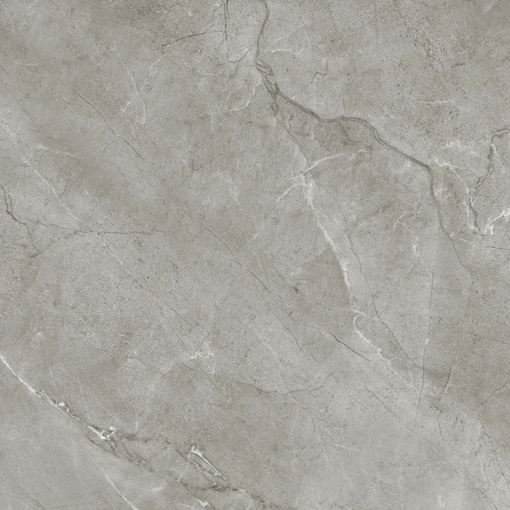 Керамогранит Alma Ceramica GFU6060RKL77R Rock Line 60x60 серый глазурованный матовый / карвинг / противоскользящий под камень