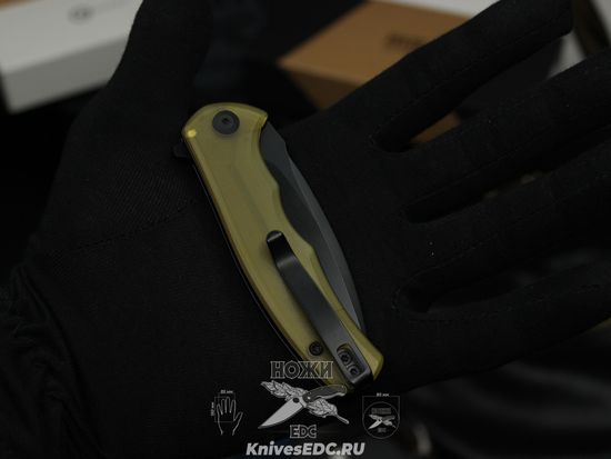 Нож складной CIVIVI Mini Praxis C18026C-5 сталь клинка D2, рукоять Ultem